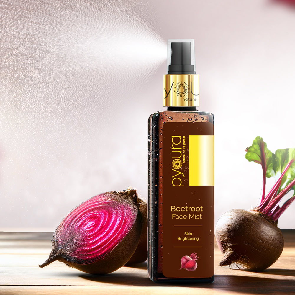 Beetroot Face Mist, Skin Hydration, Alcohol Free, 100% natural, easy-to-use mist spray toner